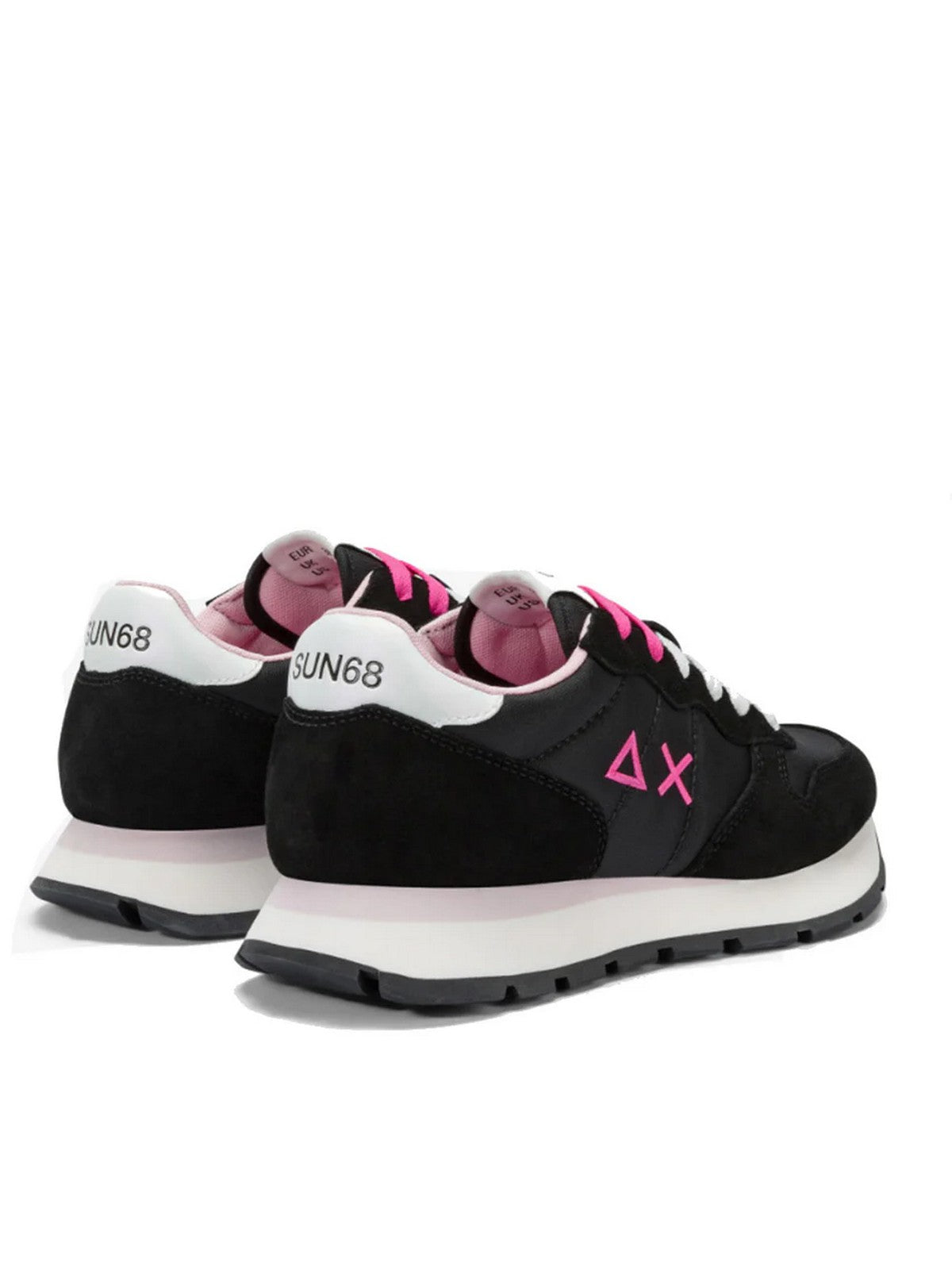 SUN68 Sneaker Donna Ally solid nylon Z35201 11 Nero gioboutiqueweb