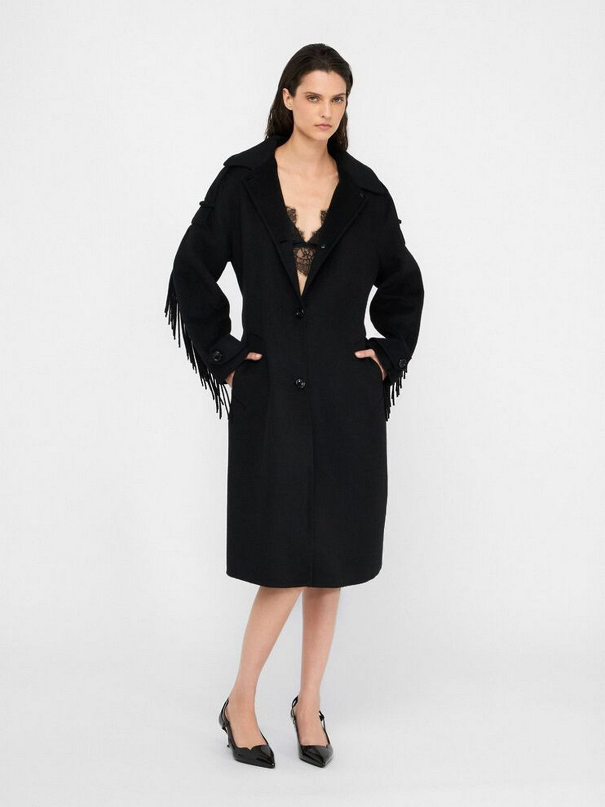 LIU JO BLACK Cappotto Donna  CF5058T4627 22222 Nero