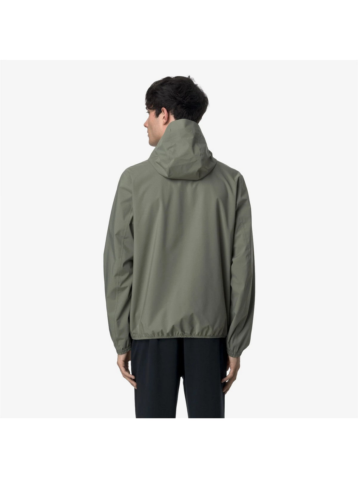 K-WAY Giubbino Uomo Jack stretch dot K5127QW V15 Green Lichen