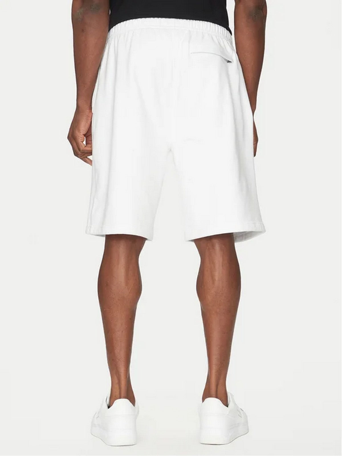 GUESS Pantalone Uomo GJ REG EMBRO SHORTS M5GD49 KCPR1 G011 PURE WHITE