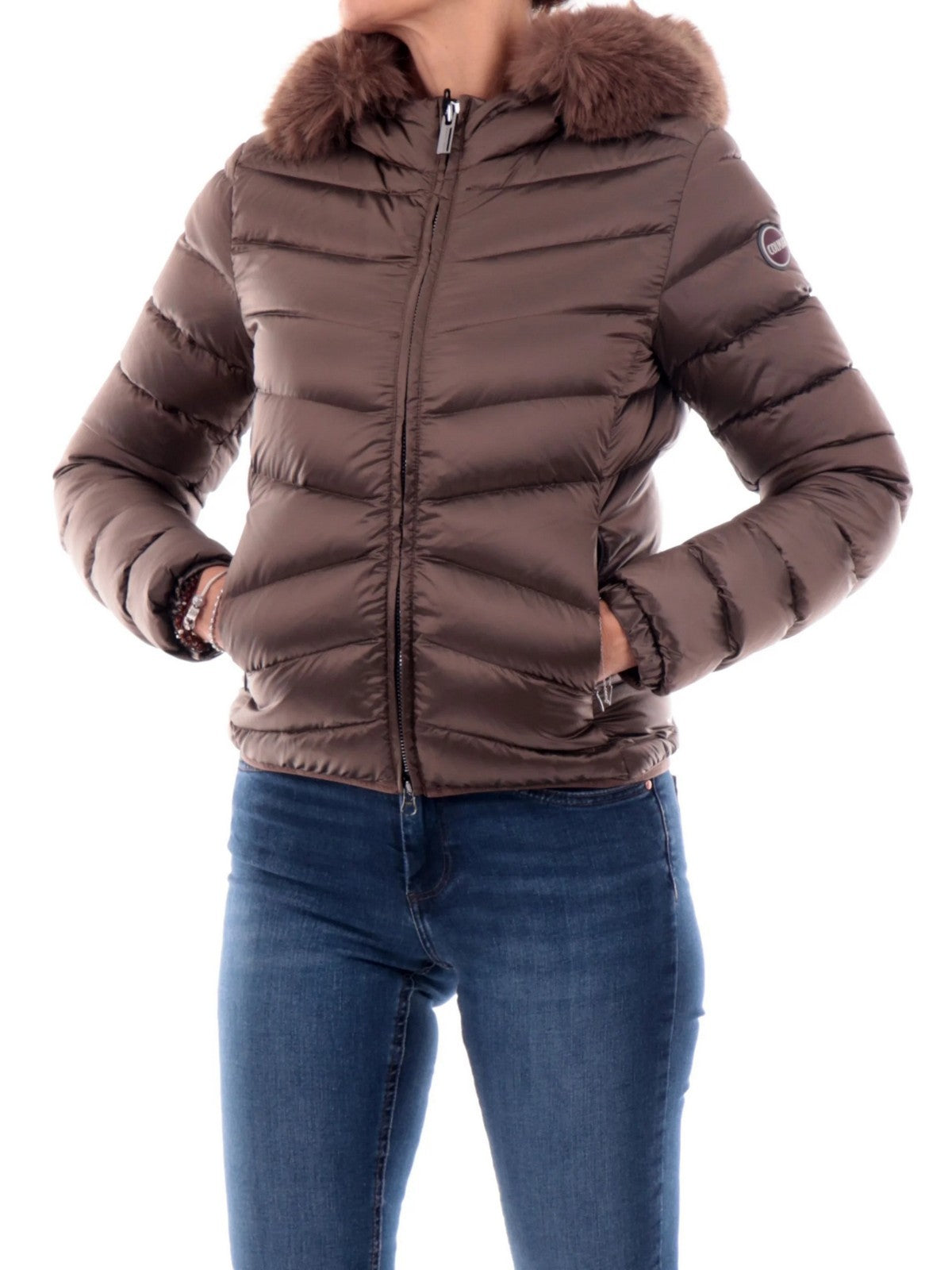 COLMAR Piumino Donna  2219E 2YO 37 MARRONE