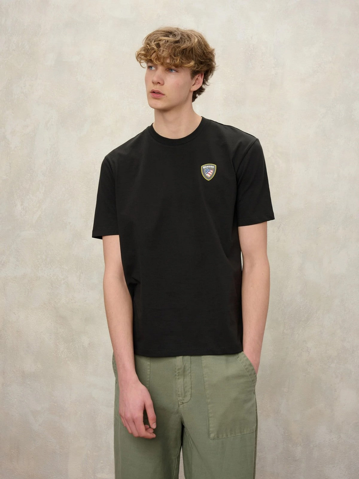 BLAUER T-shirt Uomo FAXON 26SBLUH02284 007480 999 Nero