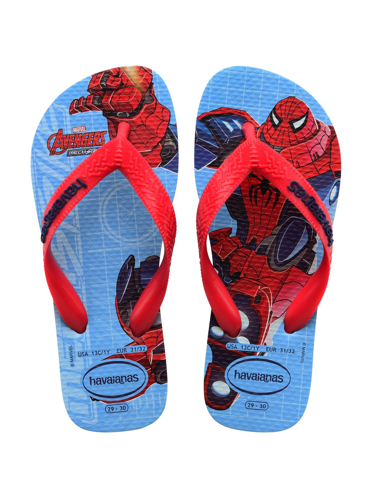 HAVAIANAS Infradito Bambini e ragazzi Hav. Kids Marvel II 4148300.2404 Blu gioboutiqueweb