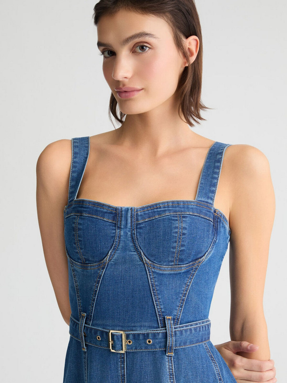 LIU JO BLUE DENIM Abito Donna  UA5090D4925 78809 Blu