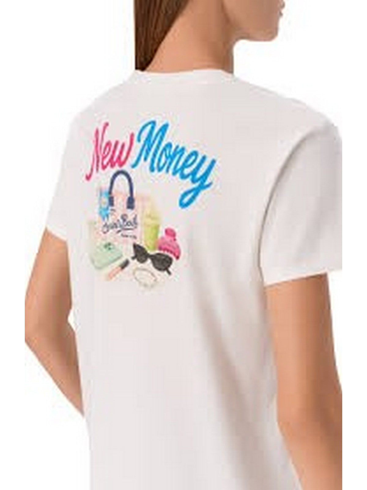 MC2 SAINT BARTH T-shirt Donna  EMILIE 08771L NEW MONEY WOMAN 01N