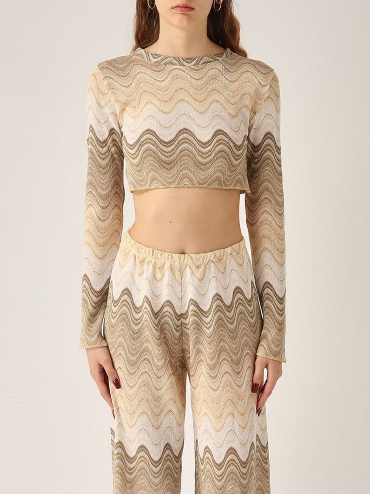 MC2 SAINT BARTH Blusa Donna  SIVIGLIA 02022L RACHEL SEA WAVE 11