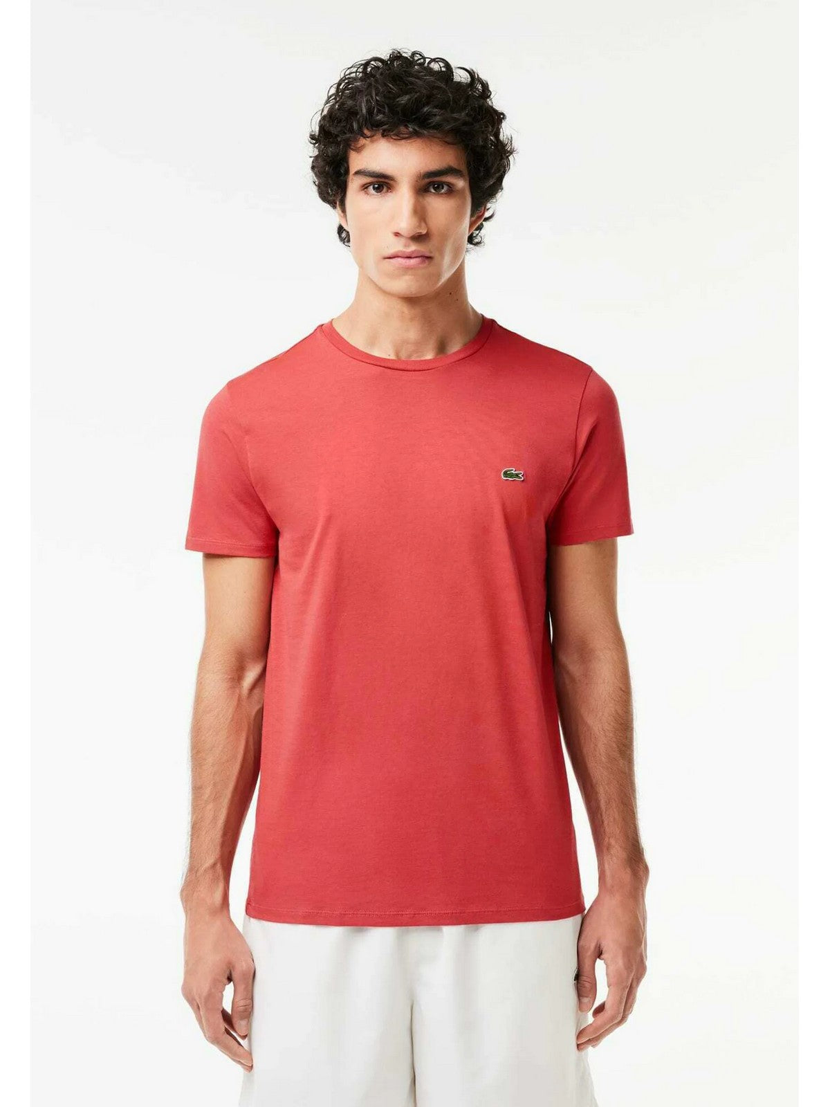 LACOSTE T-Shirt e Polo Uomo  TH6709 ZV9 Rosa gioboutiqueweb