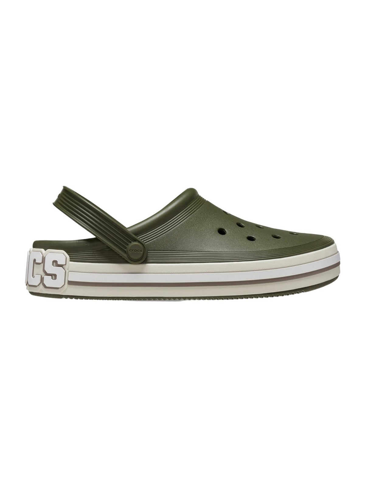 Crocs Ciabatta Unisex Erwachsener vor Gericht Logo Clog 209651 309 Grün