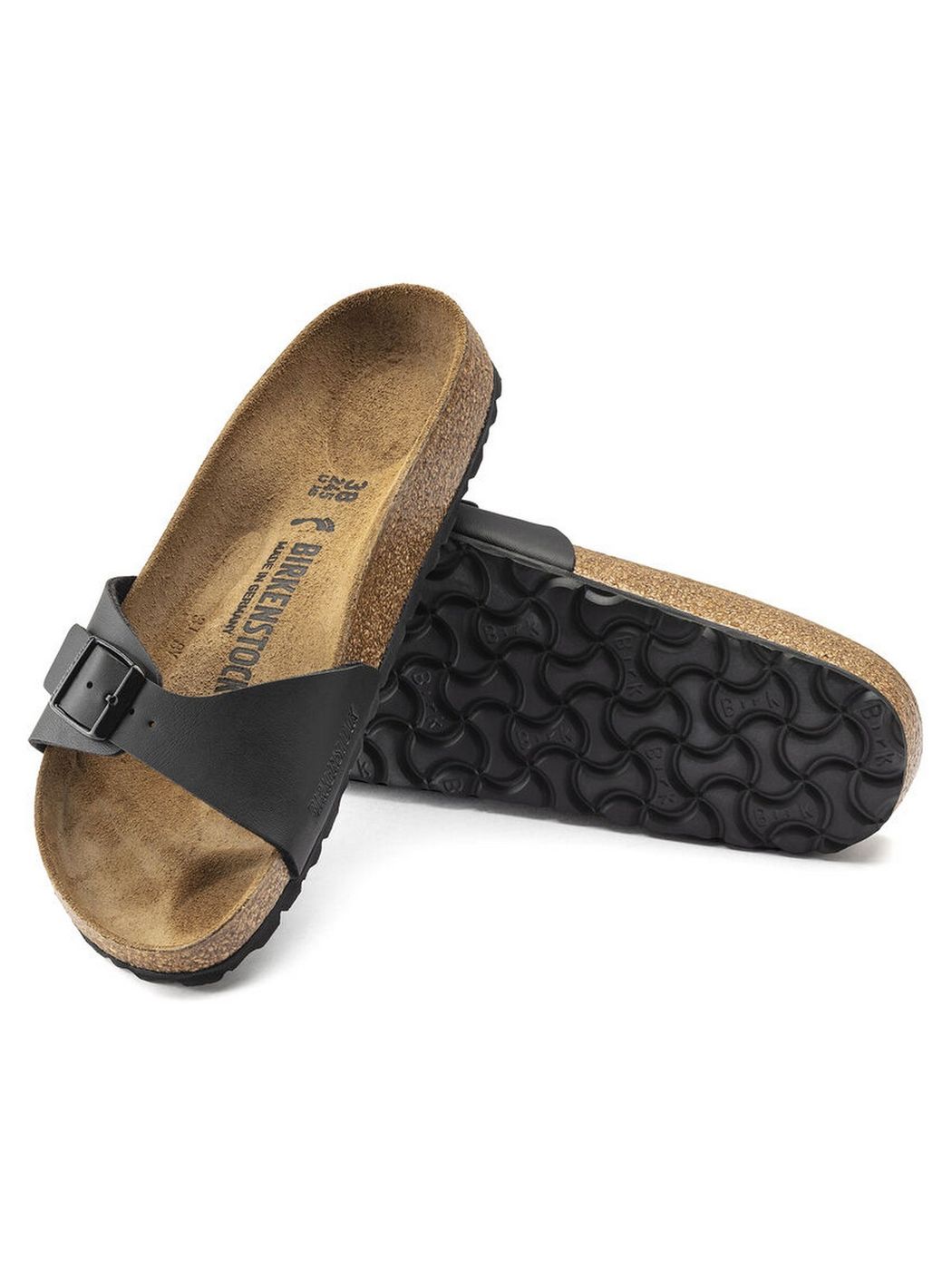 Birkenstock Sandalo Donna Madrid 040793 Schwarz