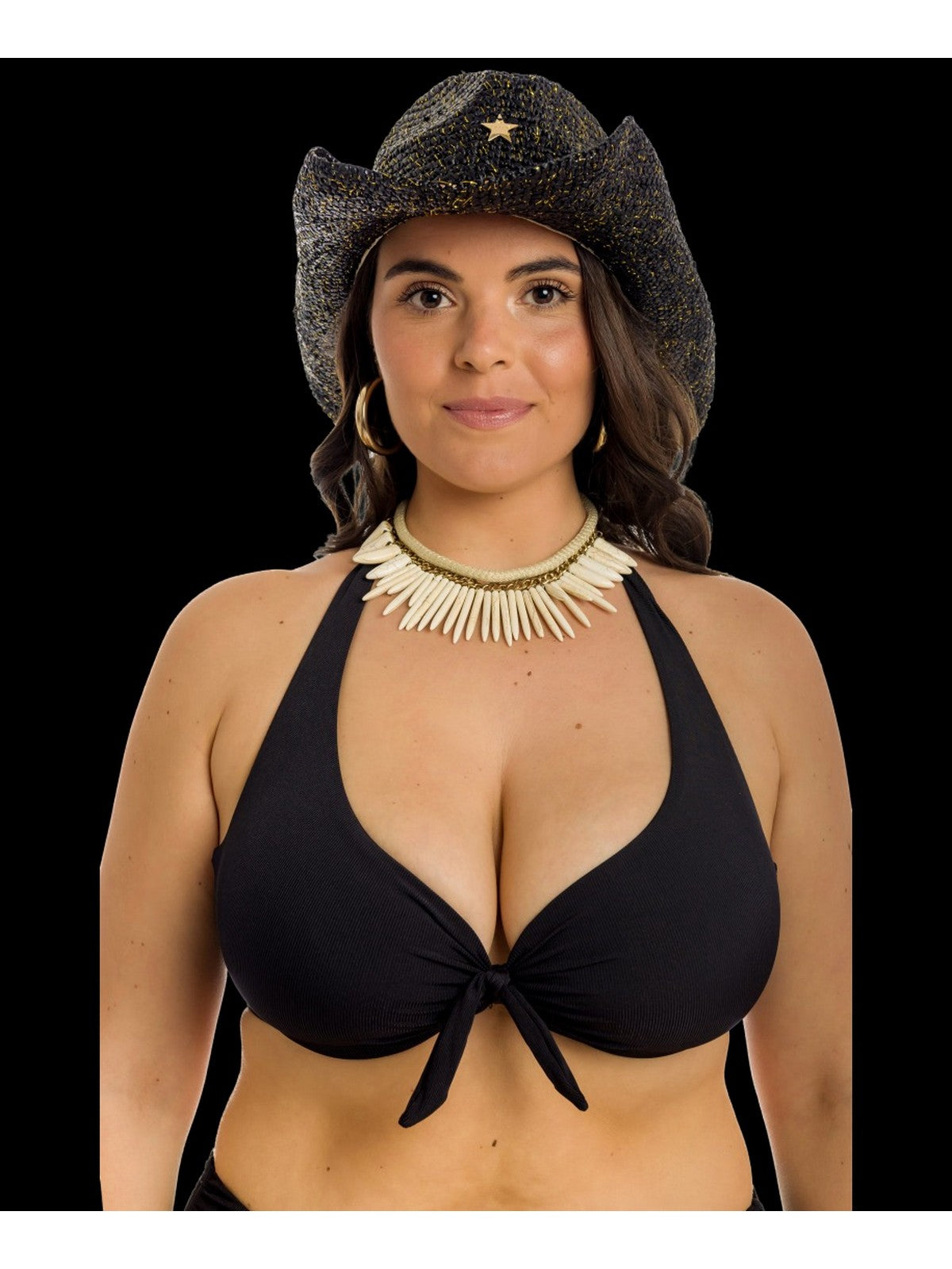 PIN-UP STARS Costume da bagno Donna  PG415FE 034 Nero