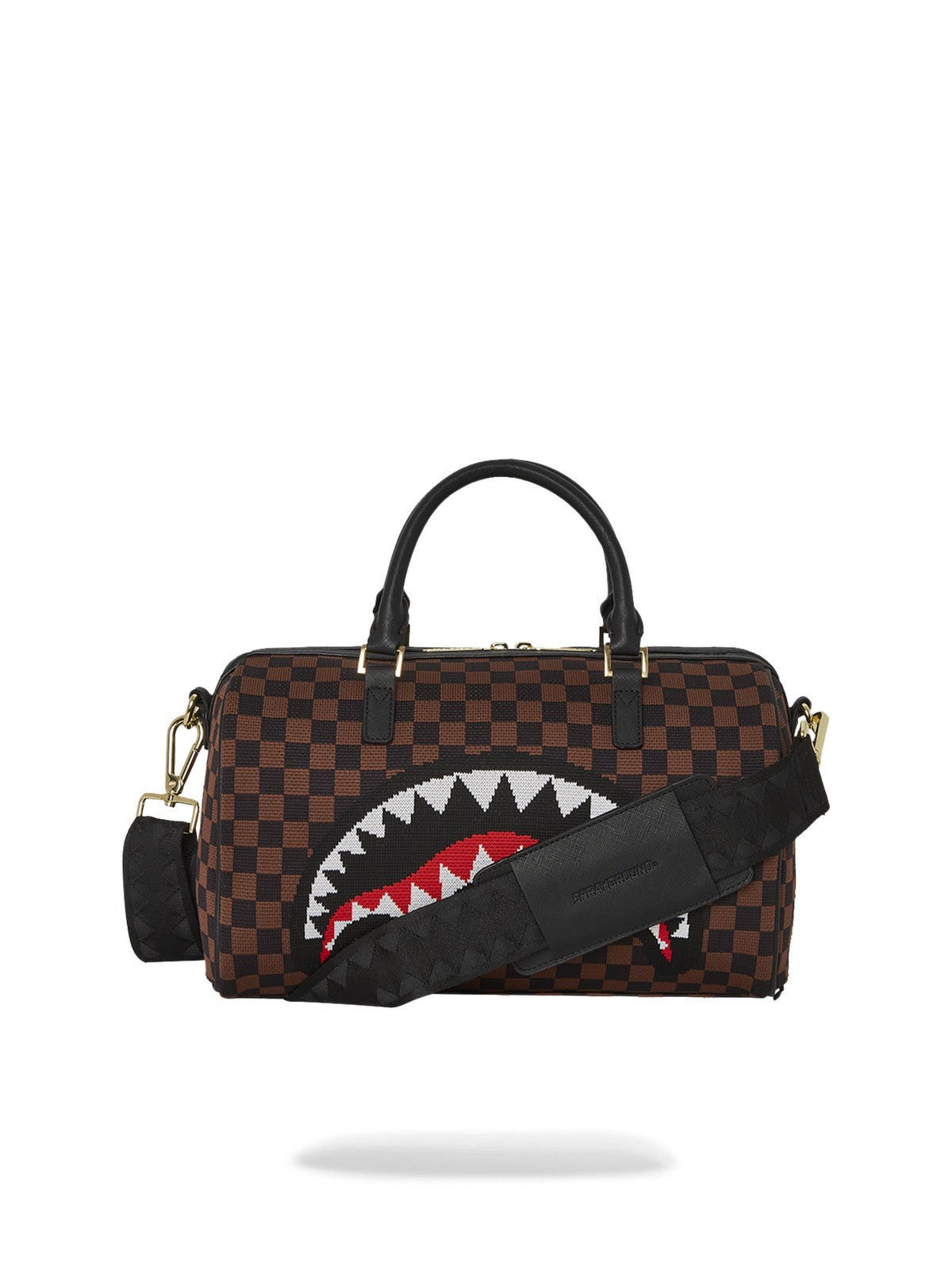 SPRAYGROUND Borsone Uomo KNIT SHARKS IN PARIS 2.0 DUFFLE 910D6840NSZ Marrone