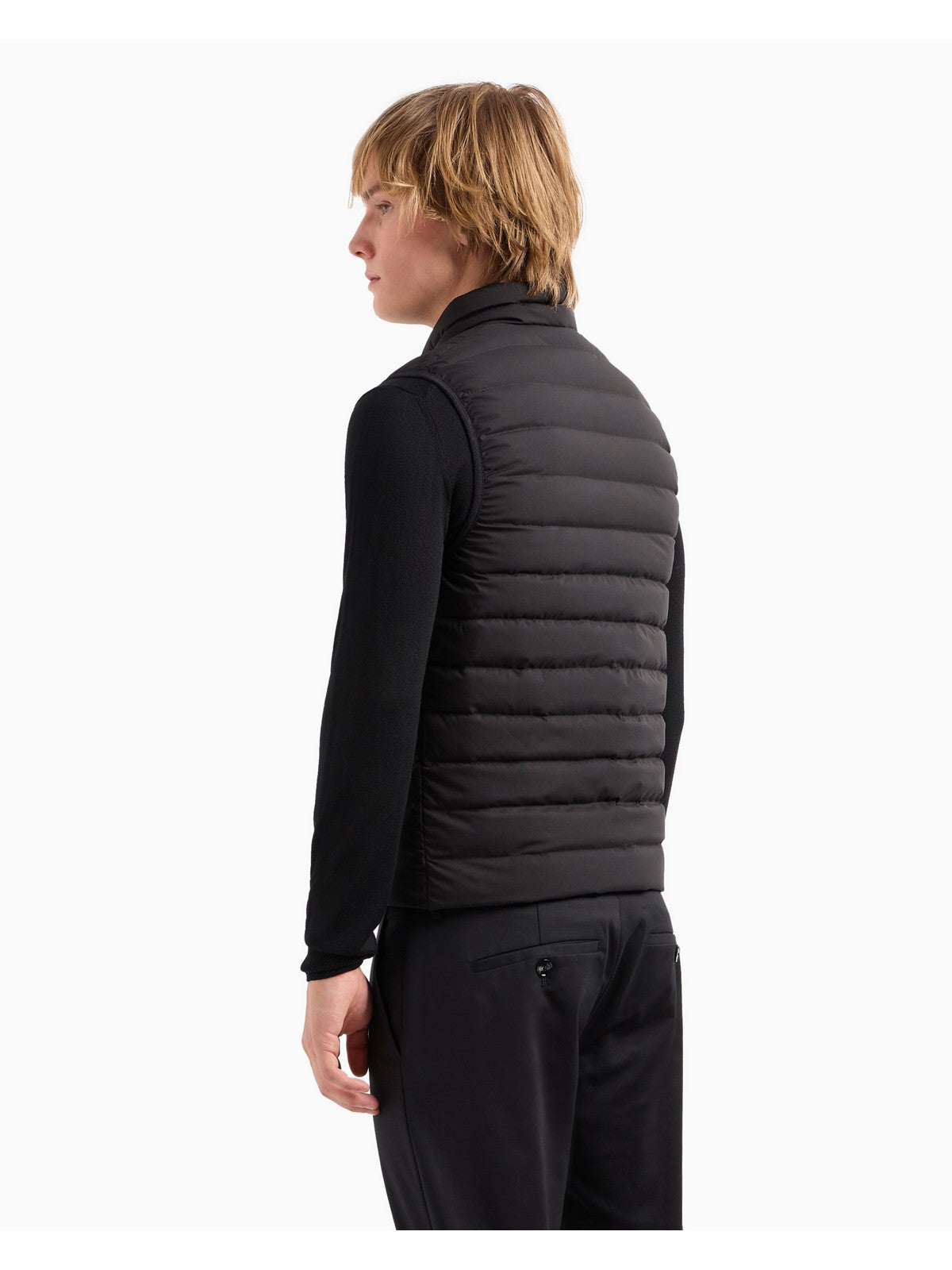 EMPORIO ARMANI Gilet Uomo  8N1BQ1 1NLRZ 0999 Nero gioboutiqueweb