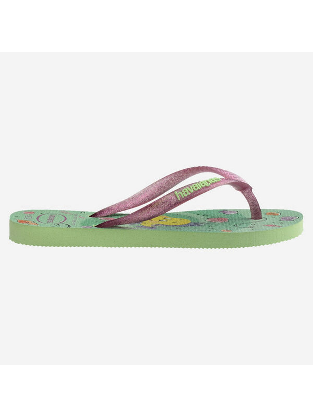 Havaianas flip flopes niñas y niñas Hav. Niños delgados 4123328.2630 verde