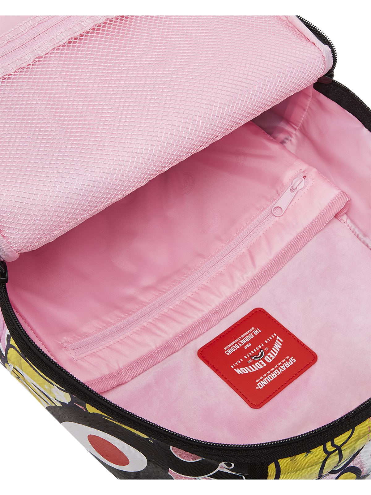 SPRAYGROUND Zaino Uomo PINK PANTHER PAINTING OVER GRAFFITI DLXR BACKPACK 910B7007NSZ ROSA gioboutiqueweb