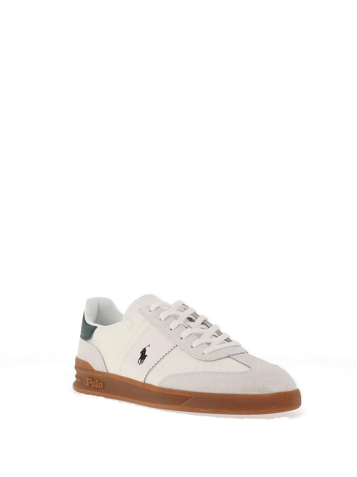 POLO RALPH LAUREN Sneaker Uomo  809P09761 001 BIANCO/COLLEGE GREEN
