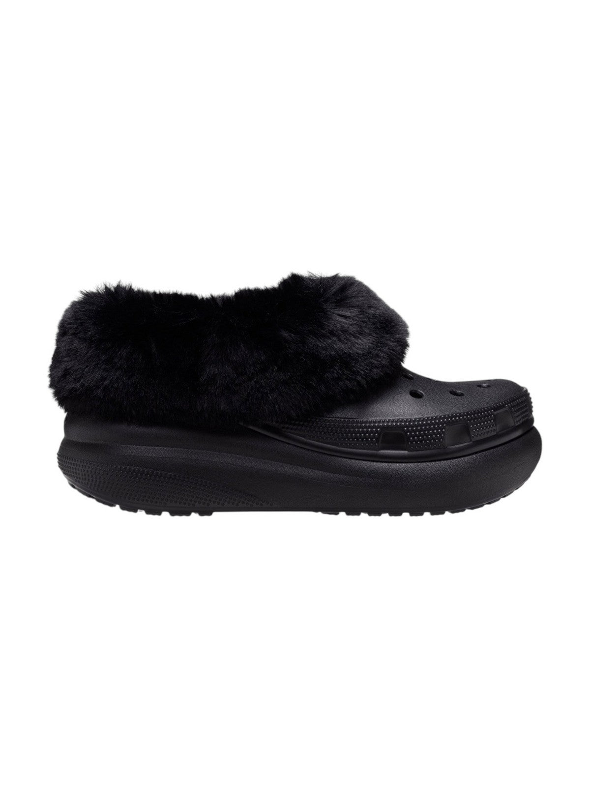 CROCS Ciabatta Donna Furever Crush 208446 BLK  Nero gioboutiqueweb