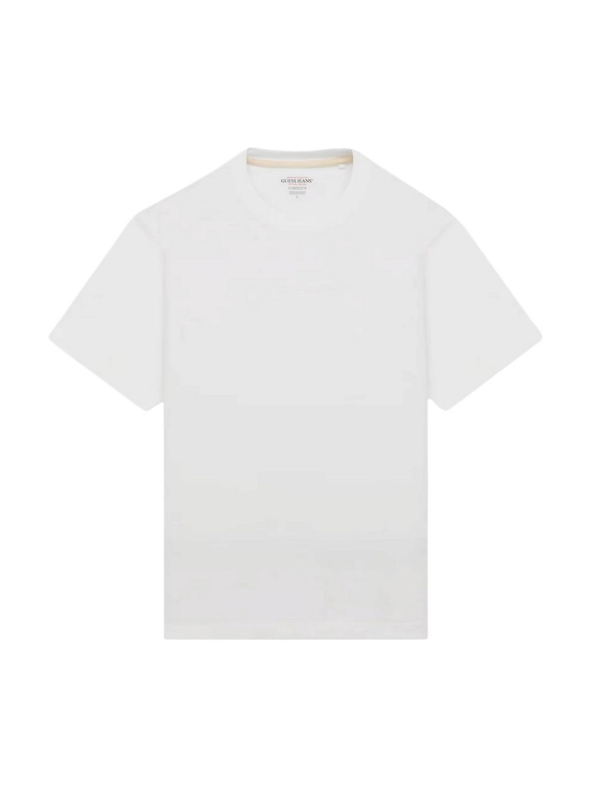 GUESS T-shirt Uomo GJ SS CN OS LOGO EMB TEE M4YI44 K8FQ4 G011 PURE WHITE