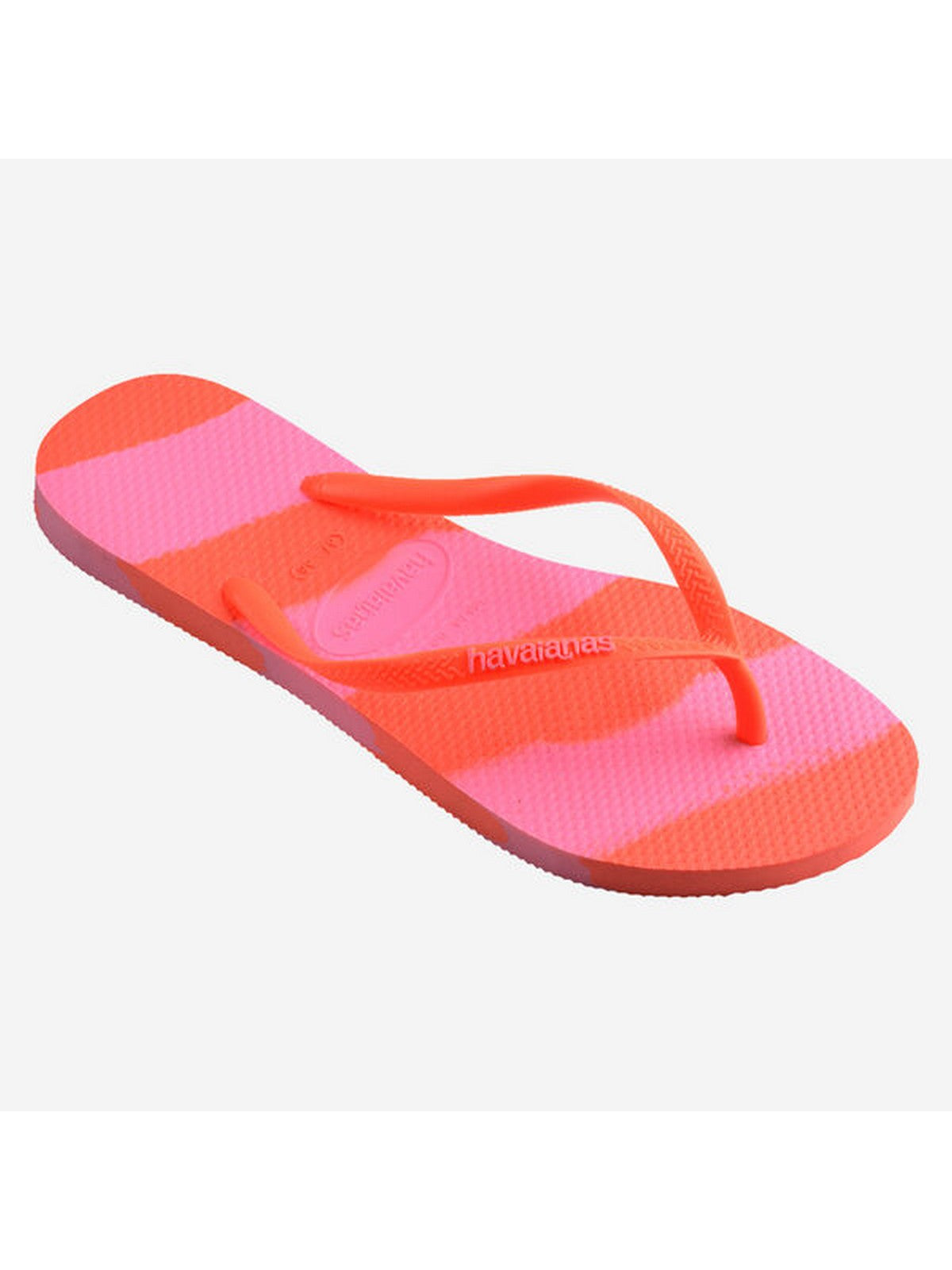 Havaianas Flip Flops Woman Hav. Slim Color Fun 4149323.5572 czerwony