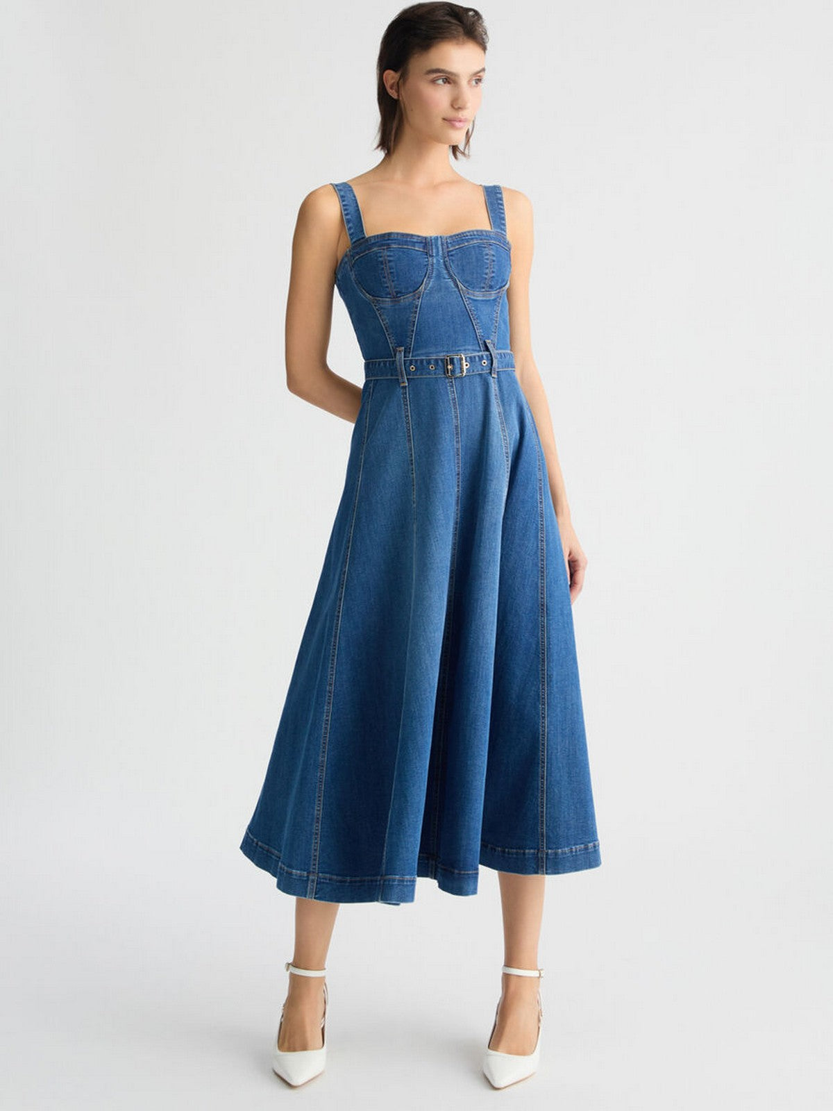 LIU JO BLUE DENIM Abito Donna  UA5090D4925 78809 Blu