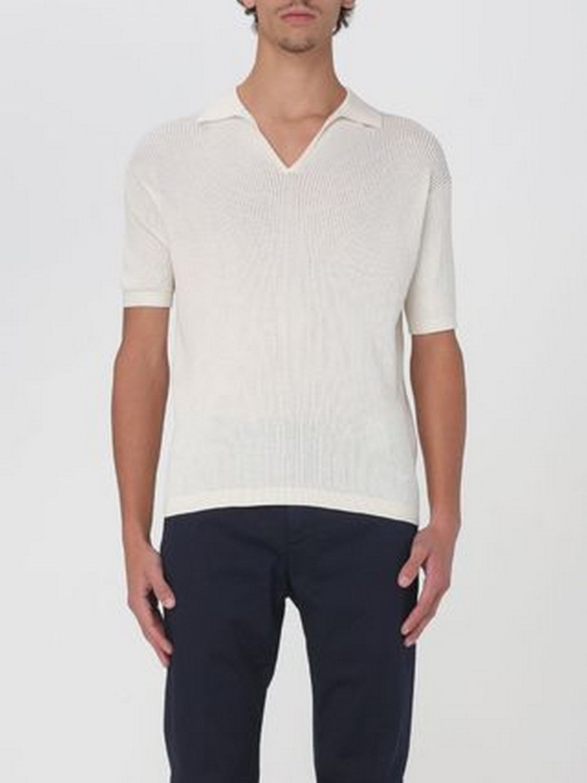 EMPORIO ARMANI Maglia Uomo  EM000863 AF14198 U0003 Snow white gioboutiqueweb
