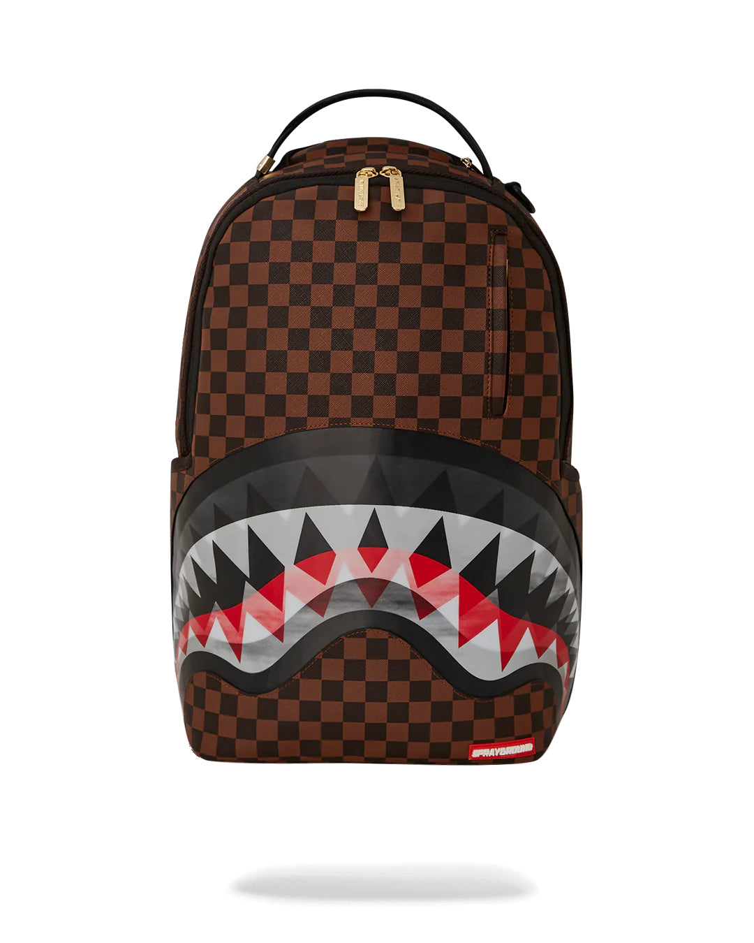 SPRAYGROUND Haie -Männer -Rucksack in Paris Lentikular Chomp 910b5724nsz Brown