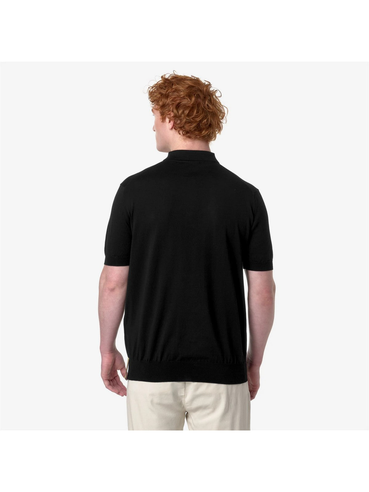K-WAY Polo Uomo Pleyne K4126RW USY BLACK PURE
