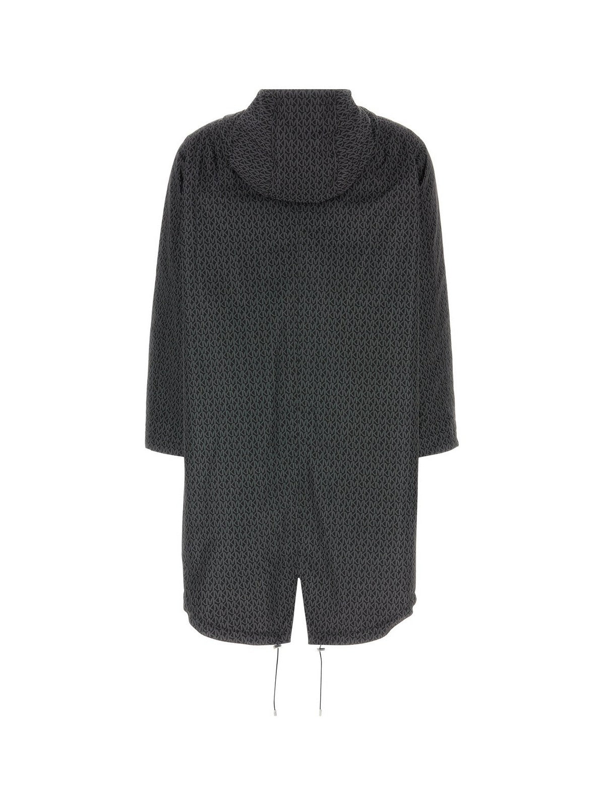 Michael Kors Frauenjacke Reversible Mk Logo Parka Mt520injn3 034 Nickel