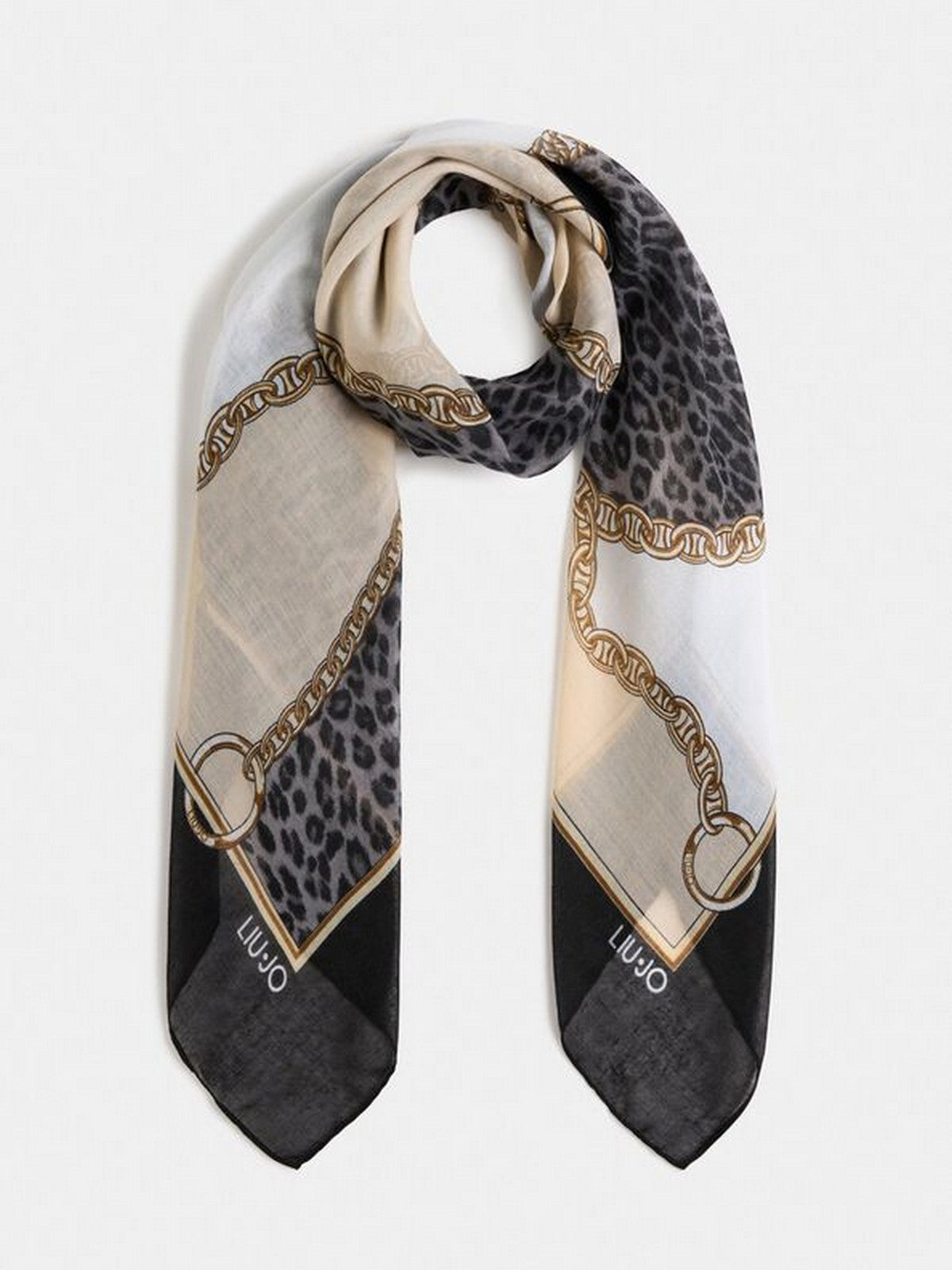LIU JO SOFT Foulard Donna  2F5074T0300 22222 Nero