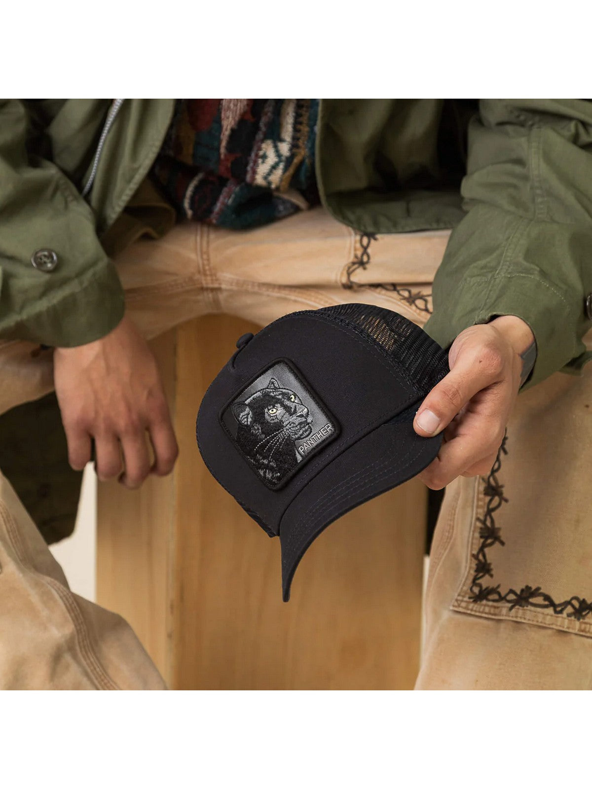 GOORIN BROS Cappello Uomo PANTHER TRUCKER 101-2510 VOI VOID