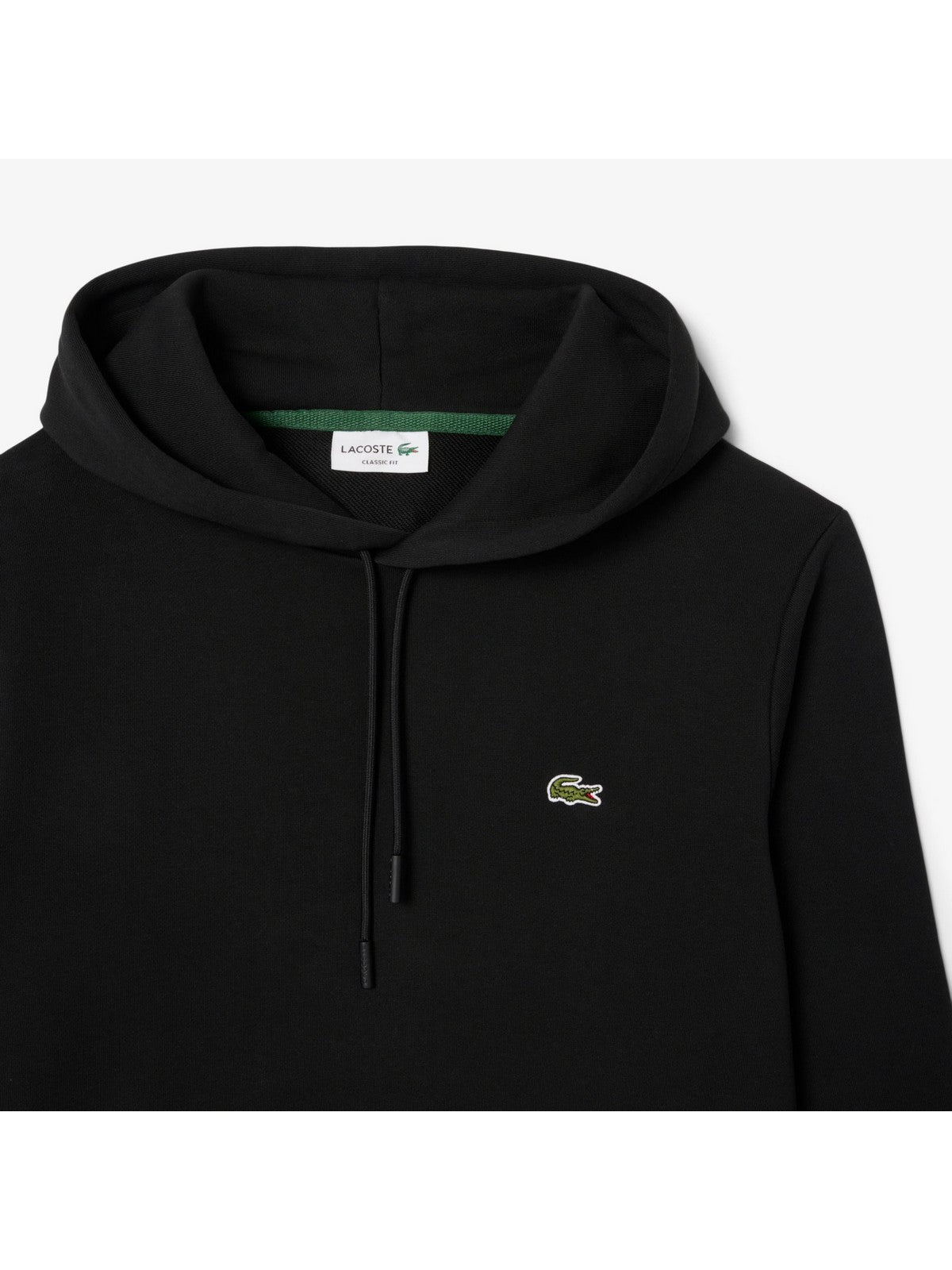 LACOSTE Felpa Uomo  SH9839 031 Nero gioboutiqueweb