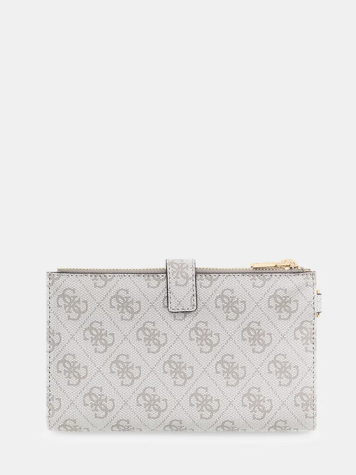 GUESS Portafoglio Donna LAUREL II SLG DBL ZIP ORGNZR SWSG74 59157 DKO DARK TAUPE LOGO