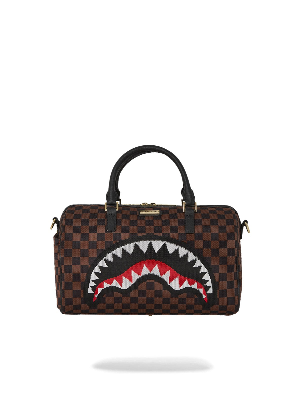 SPRAYGROUND Bolsa de hombres Knit Sharks en París 2.0 Duffle 910d6840nsz Marrone