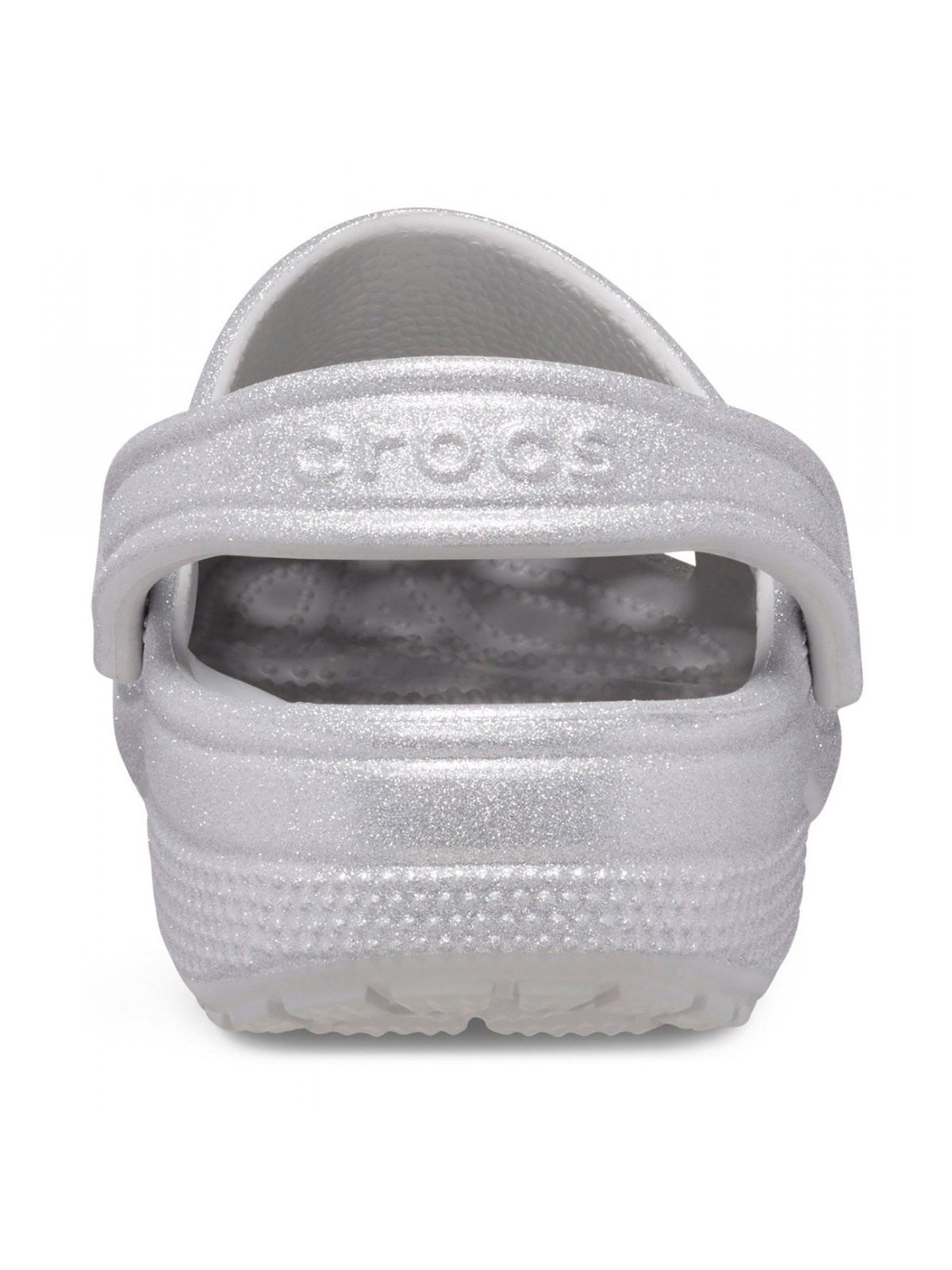 CROCS Pantoufle classique à paillettes pour femme W 205942 0IC Argenté