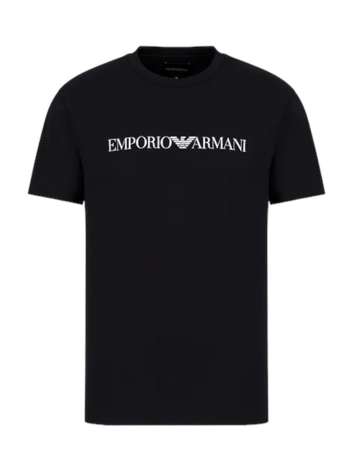 Emporio Armani Camisetas y poste para hombres 8n1tn5 1jpzz 0974 azul