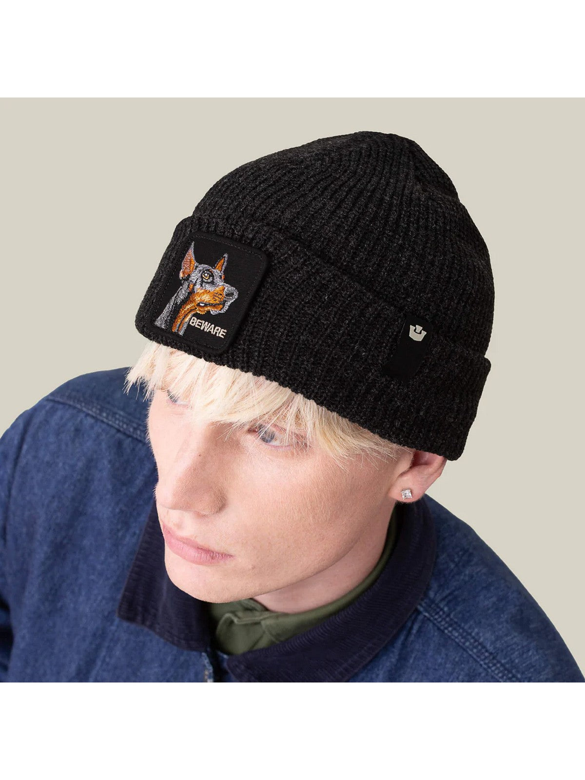 GOORIN BROS Cappello Uomo THE BEWARE BEANIE 107-2567 VOI VOID