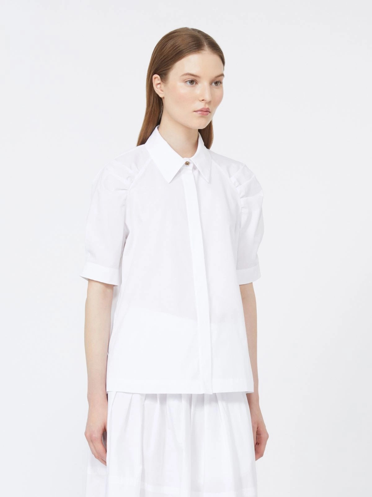 MAX MARA STUDIO Camicia Donna MSTAMORE 2616111032600 001 BIANCO OTTICO