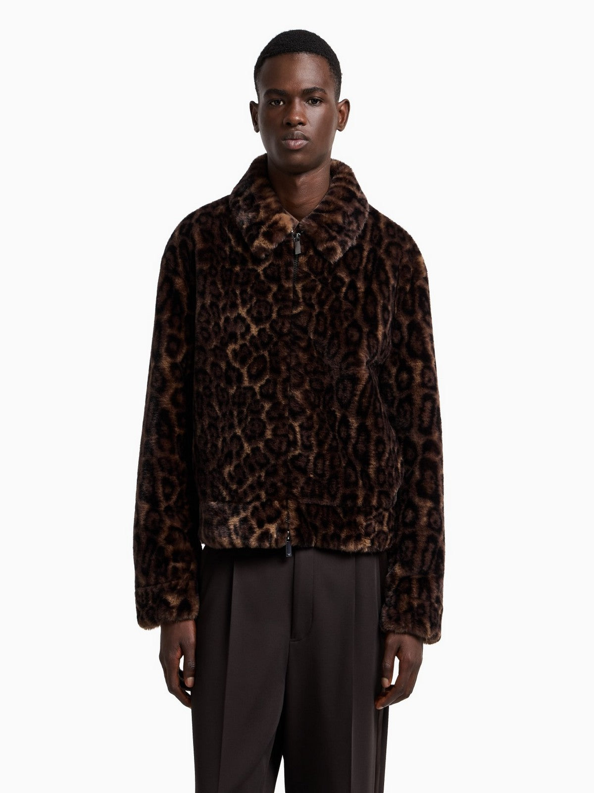 EMPORIO ARMANI Men's Jacket EM003489 AF19246 F6007 ANIMALIER