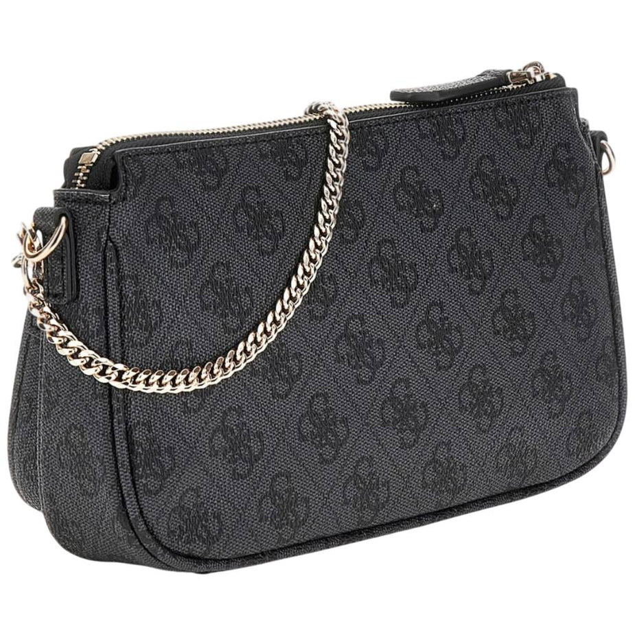 GUESS Borsa Donna NOELLE II DBL POUCH CROSSBODY HWBG96 72710 CLO COAL LOGO