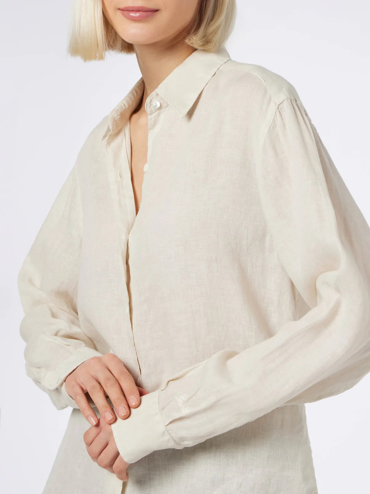 MC2 Saint Barth Woman Shirt Meredith 00030f White