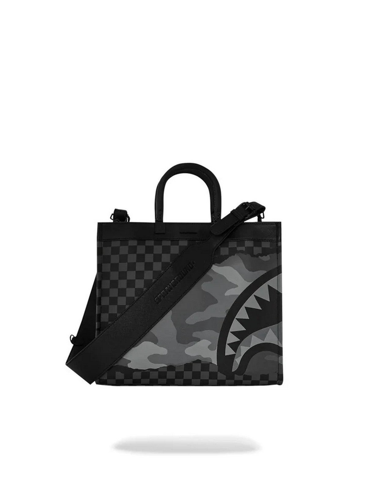 SPRAYGROUND Men's bag Split up Camo Tear Tortuga Tote 910T6580NSZ BLACK