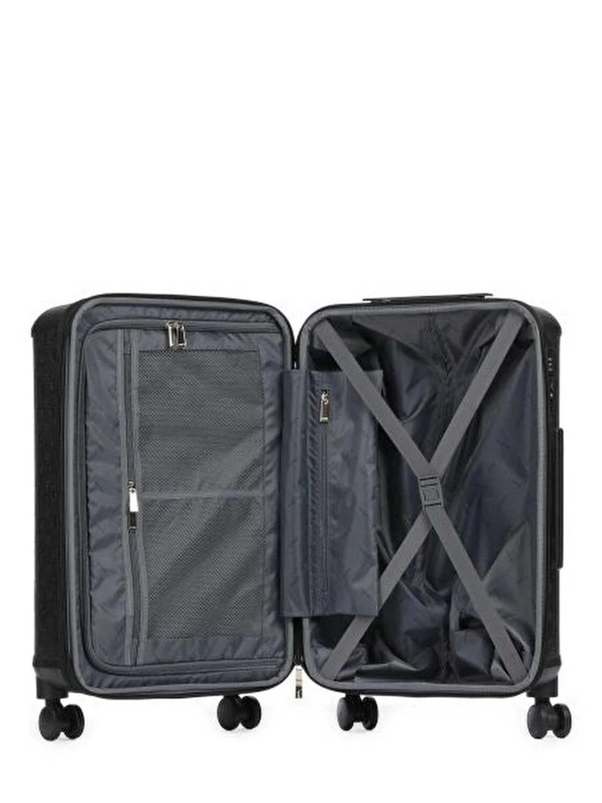 GUESS Valigie e Trolley Donna WILDER 22 IN 8-WHEELER TWDP74 52982 BLA BLACK