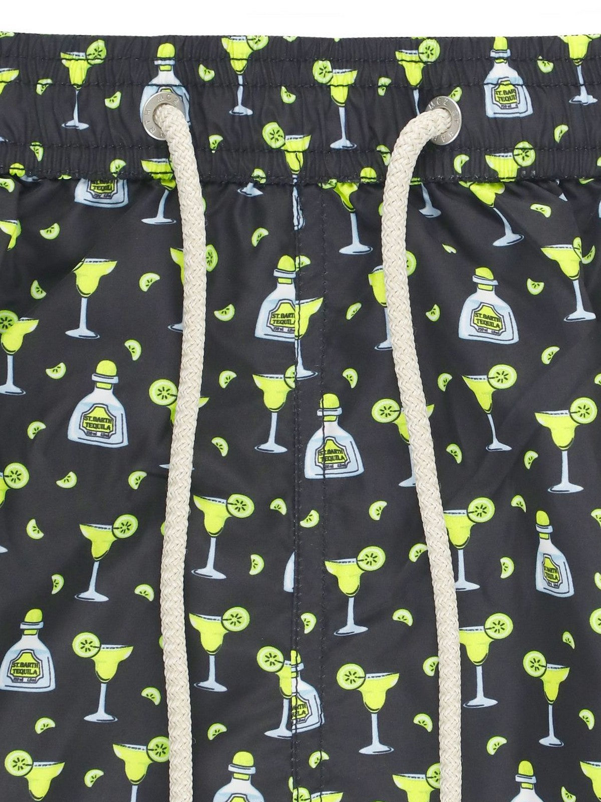 MC2 SAINT BARTH Costume da bagno Uomo  LIGHTING MICRO FANTASY 01774H LIME MARGARITA 00 gioboutiqueweb