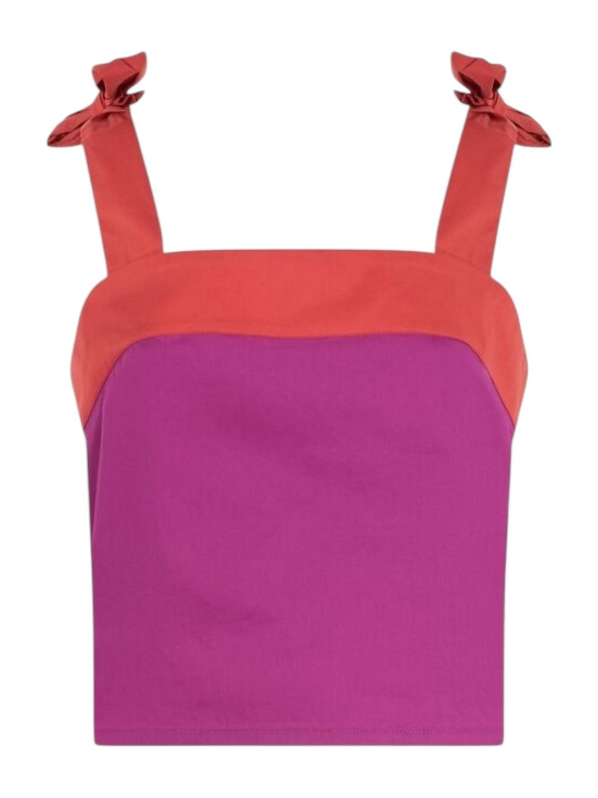 LIU JO BEACHWEAR Top Donna  VA5064TS330 C3649 Hollyhock/rosso argi