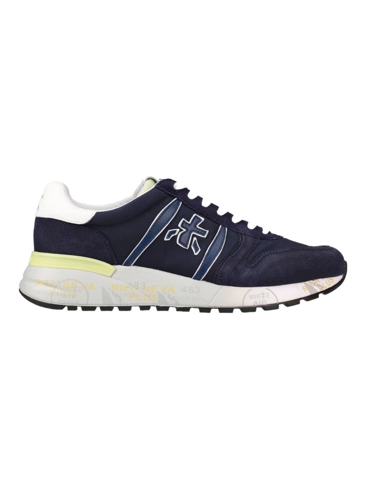 Verliehen Männer Sneaker Lander Var 6634 Blau