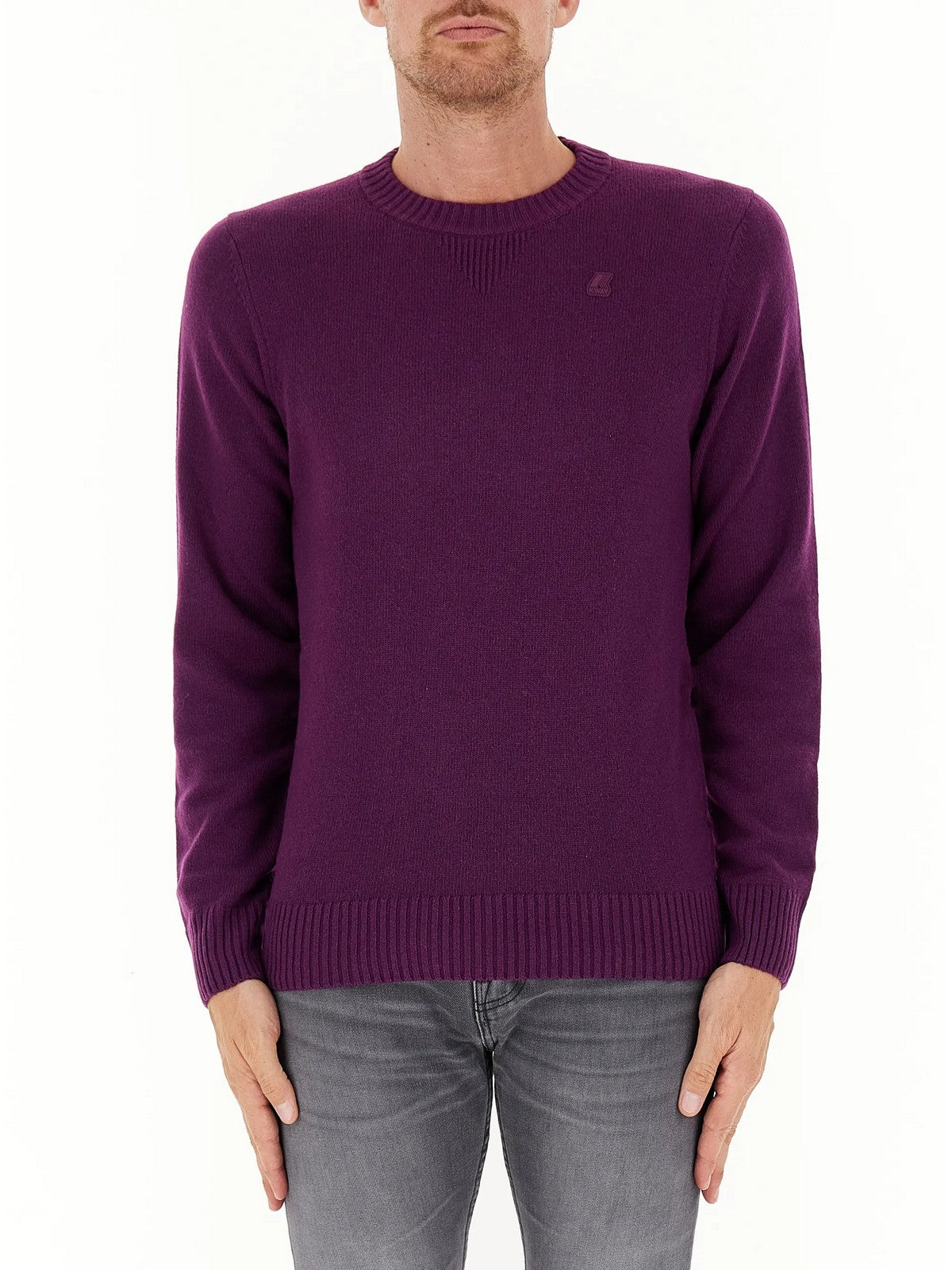 K-Way Man Pullover Sebastien Lambswouol K2112PW XBZ Viola