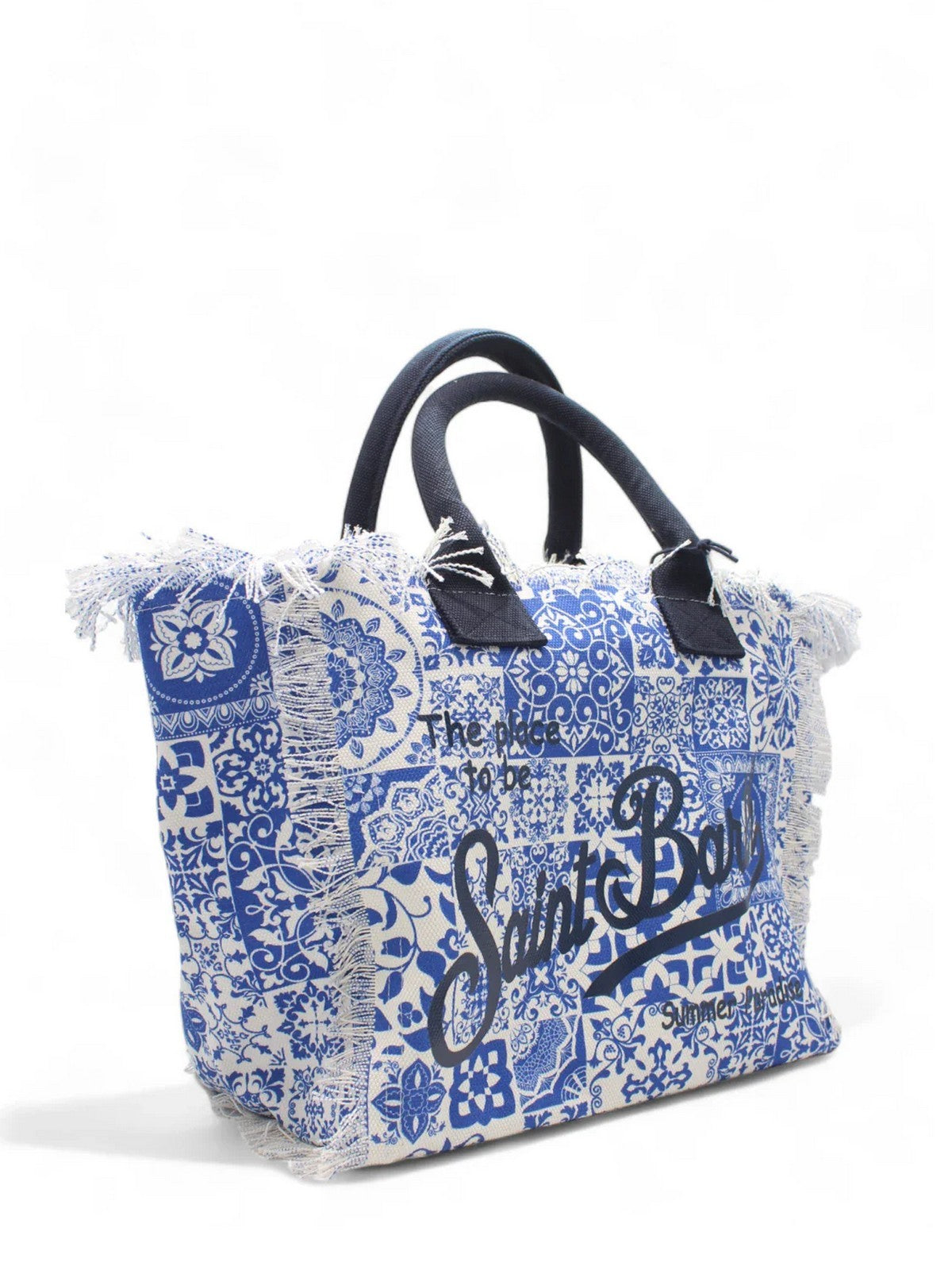 Mc2 Saint Barth Woman Vanity Blind Blue Blue Bag