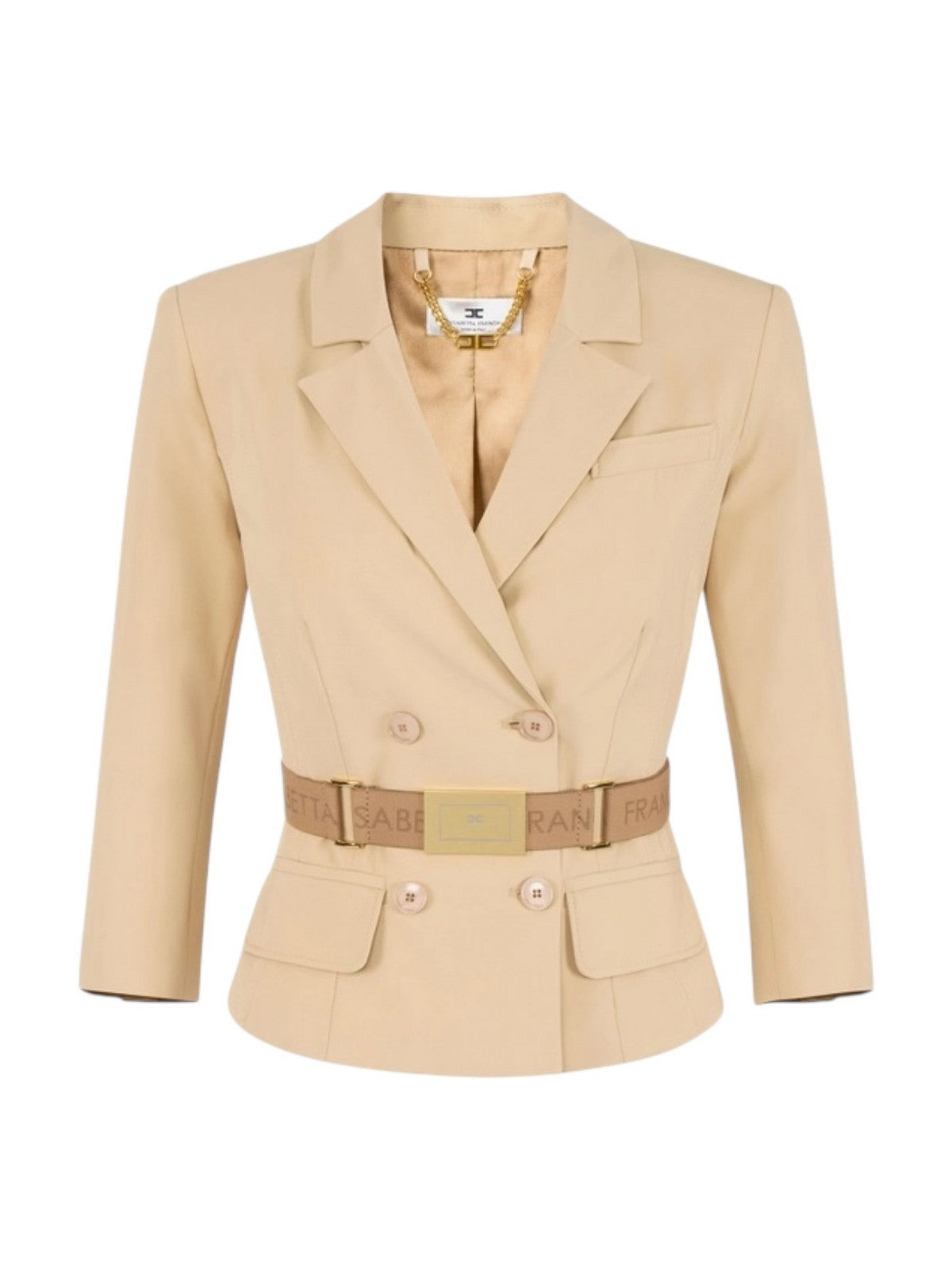 ELISABETTA FRANCHI Giacca Donna  GI22461E2 470 CAMMELLO