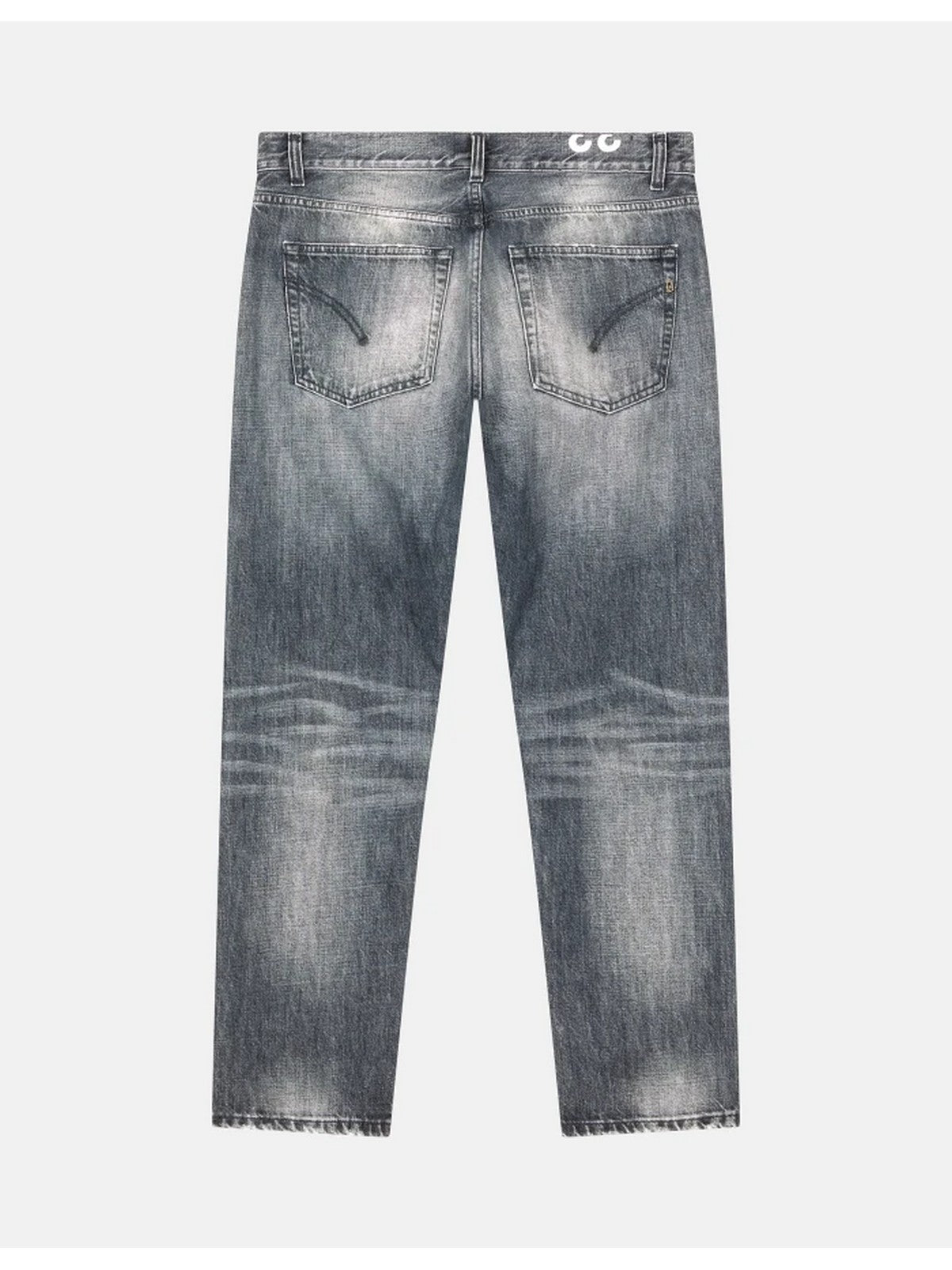Grey Dondup Jeans Uomo Grigio Dondup Strappati Jeans Grigi Dondup