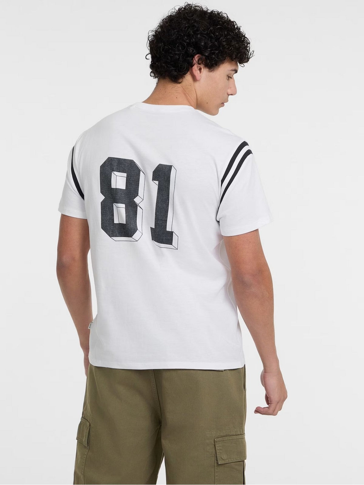 GUESS T-shirt Uomo GJ SS CN REG 3D 81 TEE M5GI47 K8HM0 G011 PURE WHITE gioboutiqueweb