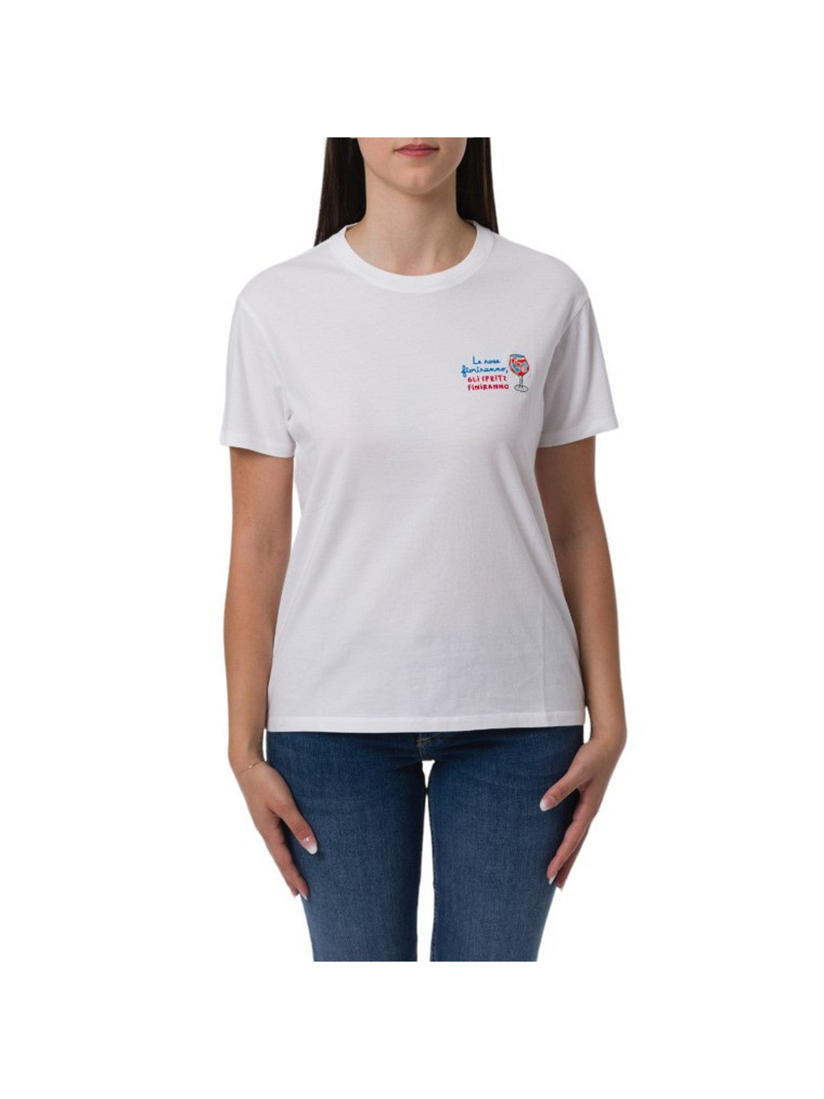 MC2 Saint Barth T-Shirt und Pole Women Emilie 05745f Weiß